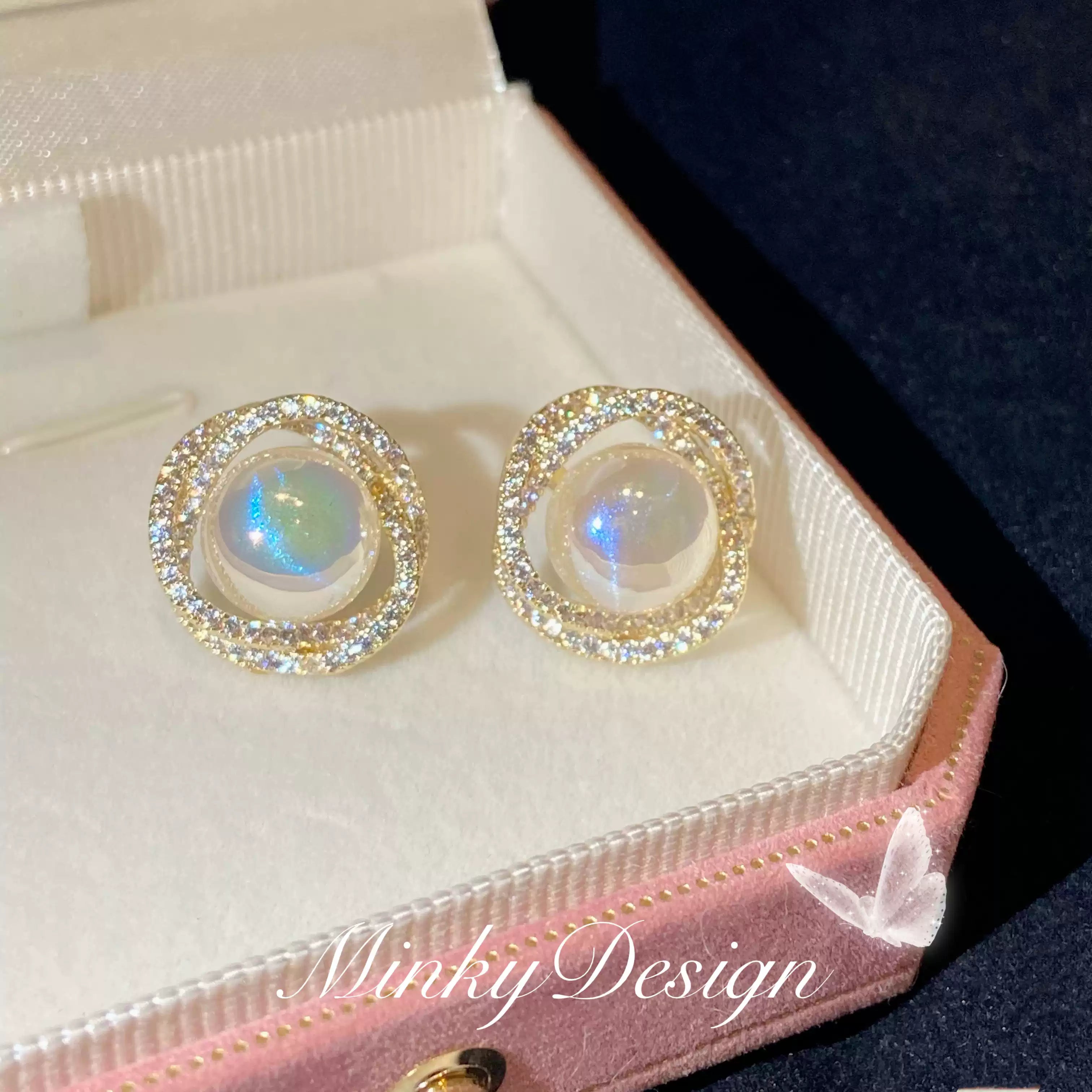 {Test Product}Mermaid Ji pearl earrings mosquito disk ear clip without ear holes female temperament earrings earrings gift